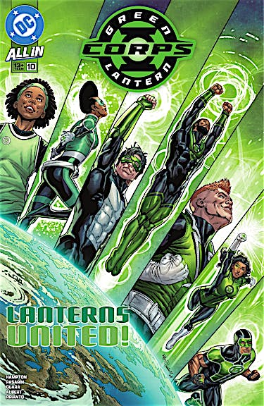 Green Lantern Corps #10 preview images