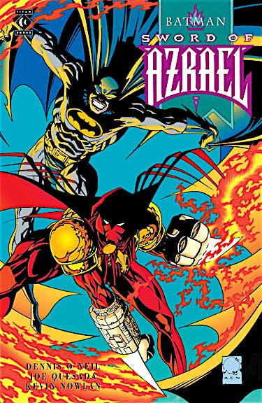 Batman: Sword of Azrael #1 preview images