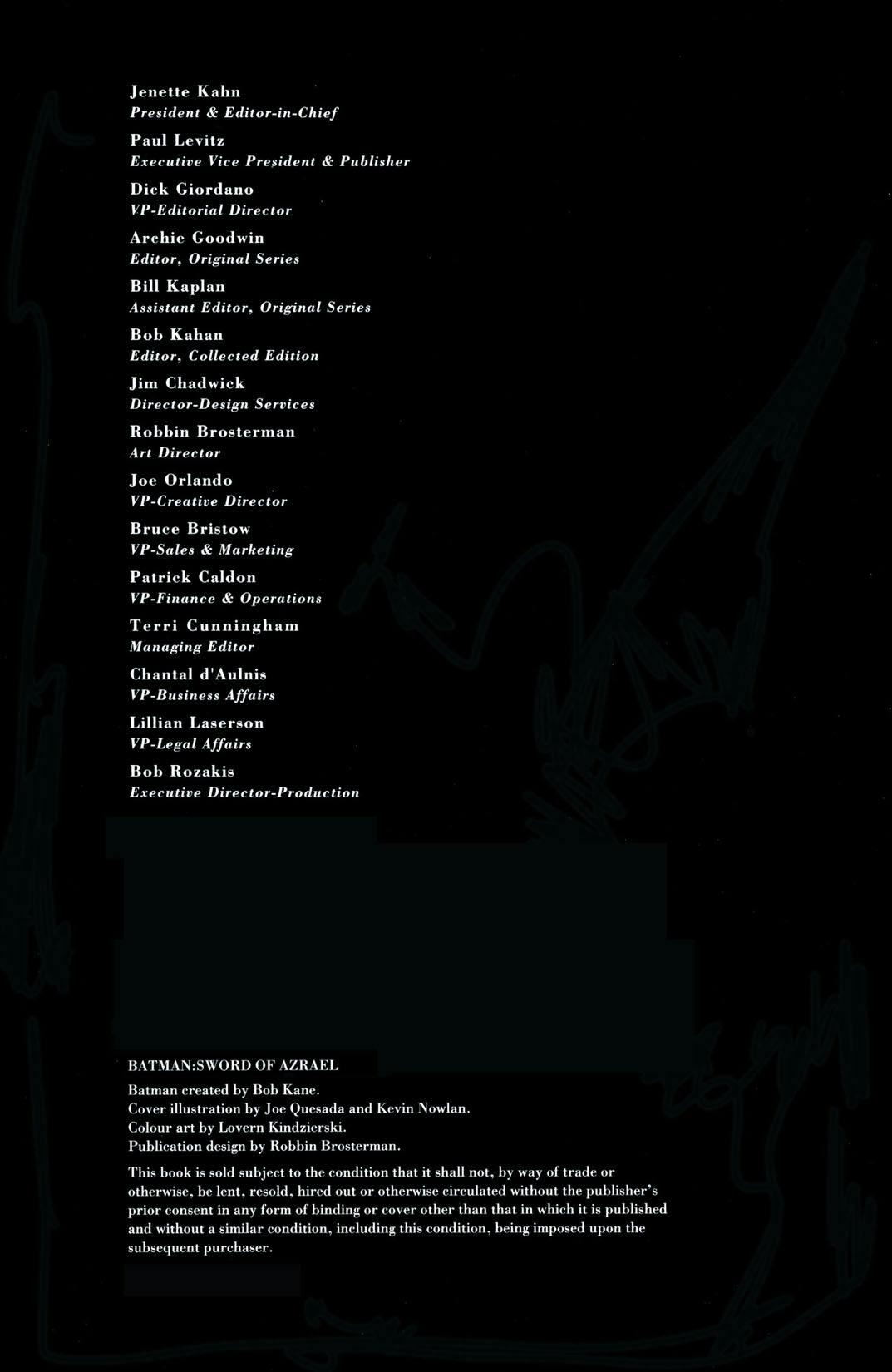 Batman: Sword of Azrael series preview2