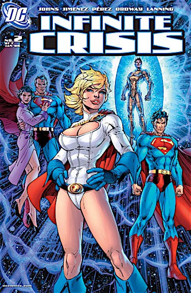 Infinite Crisis #2 preview images
