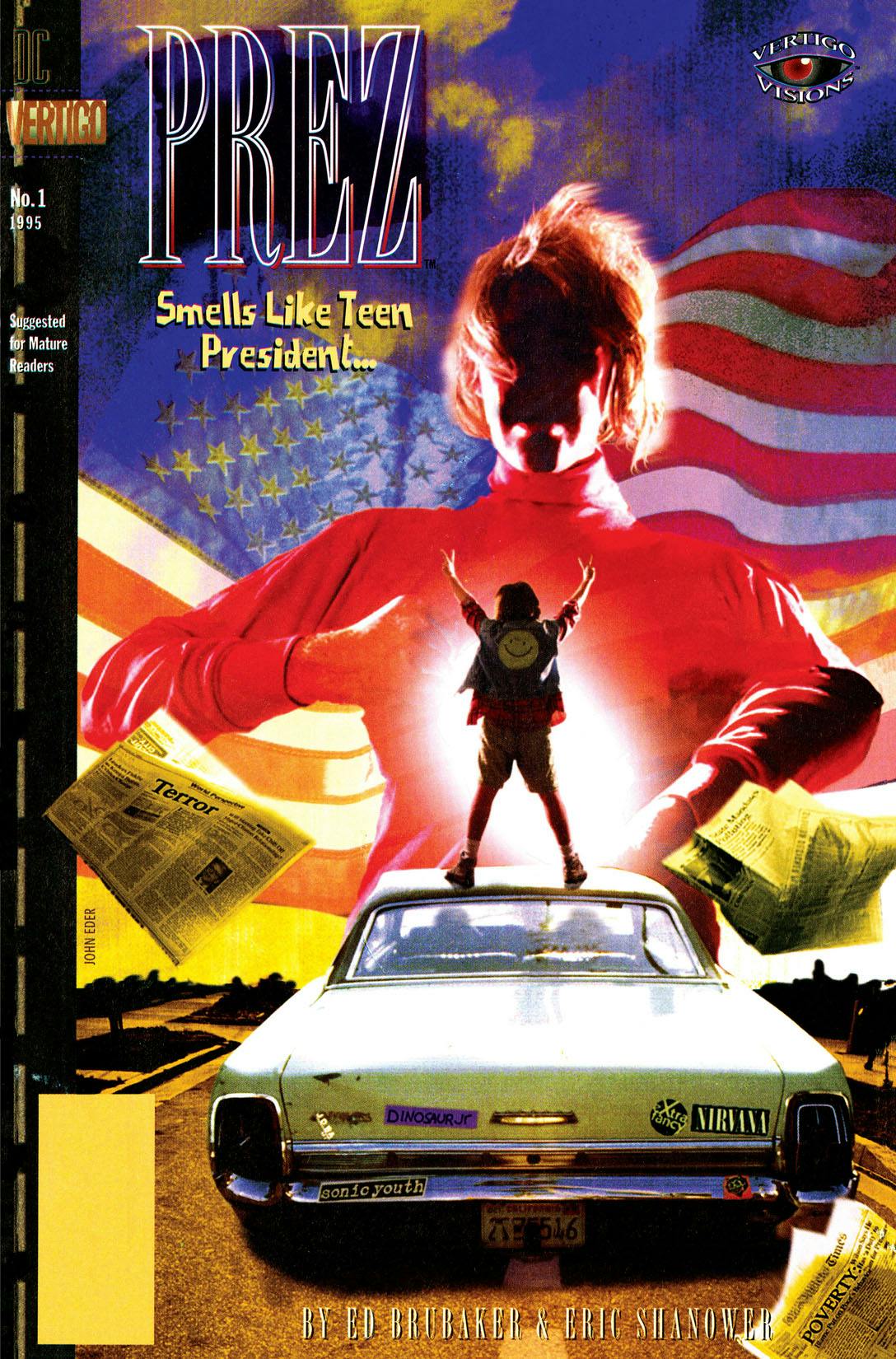 Vertigo Visions - Prez #1 preview images