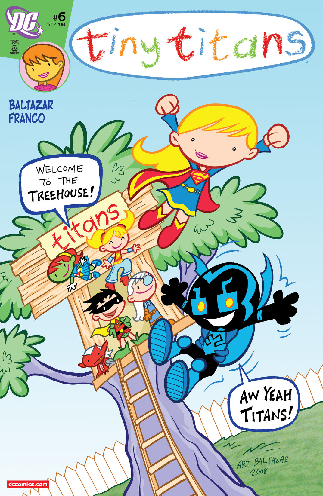 Tiny Titans #6 preview images