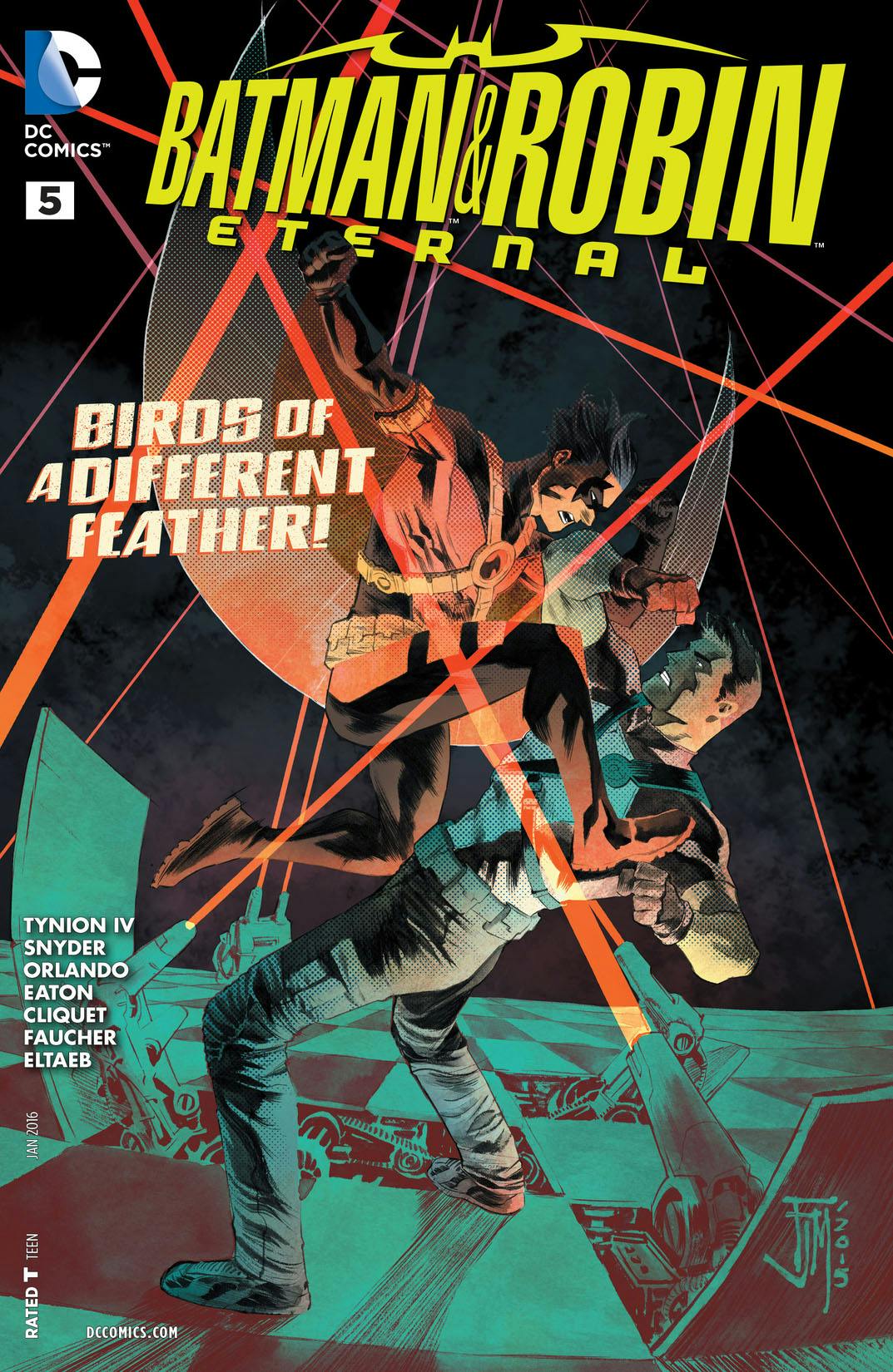 Batman & Robin Eternal #5 preview images