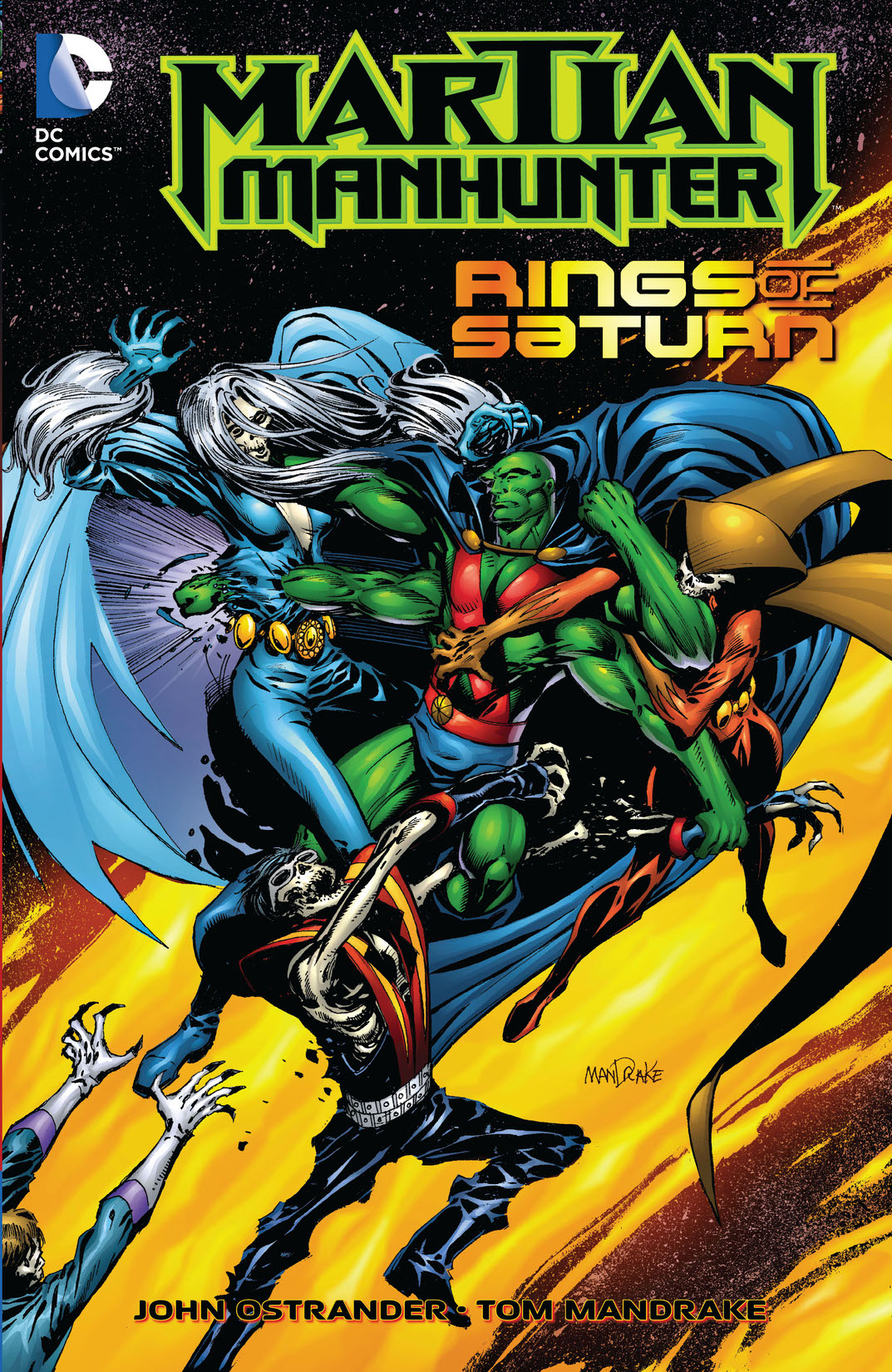 Martian Manhunter: Rings of Saturn preview images
