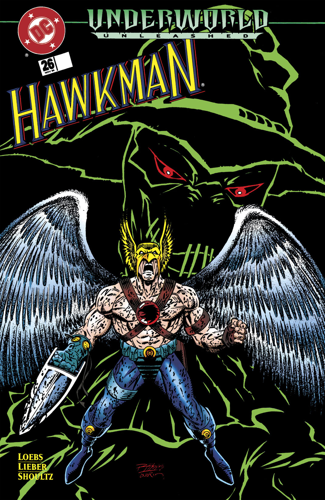 Hawkman (1993-1996) #26 preview images
