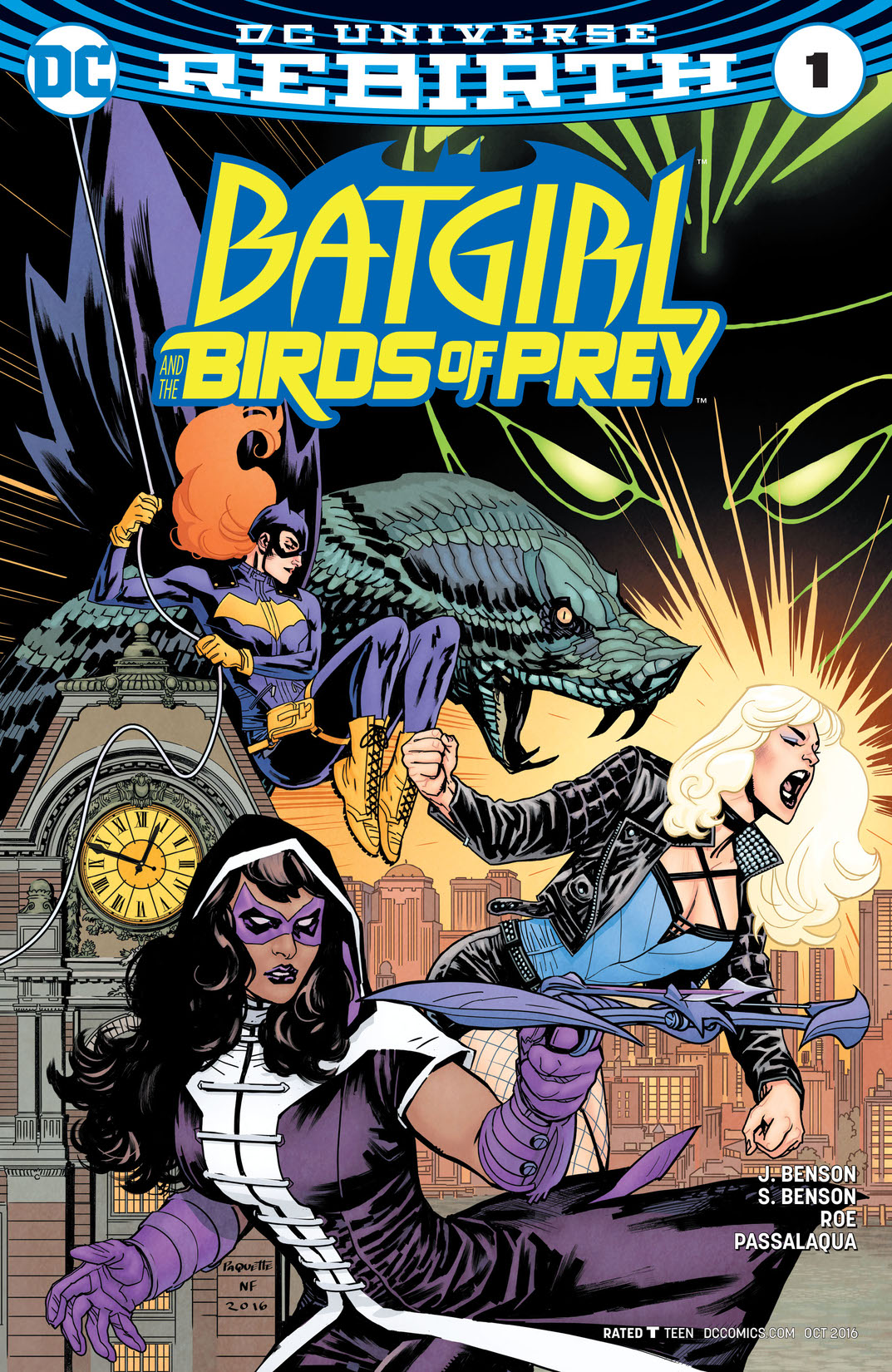 Batgirl and the Birds of Prey #1 preview images