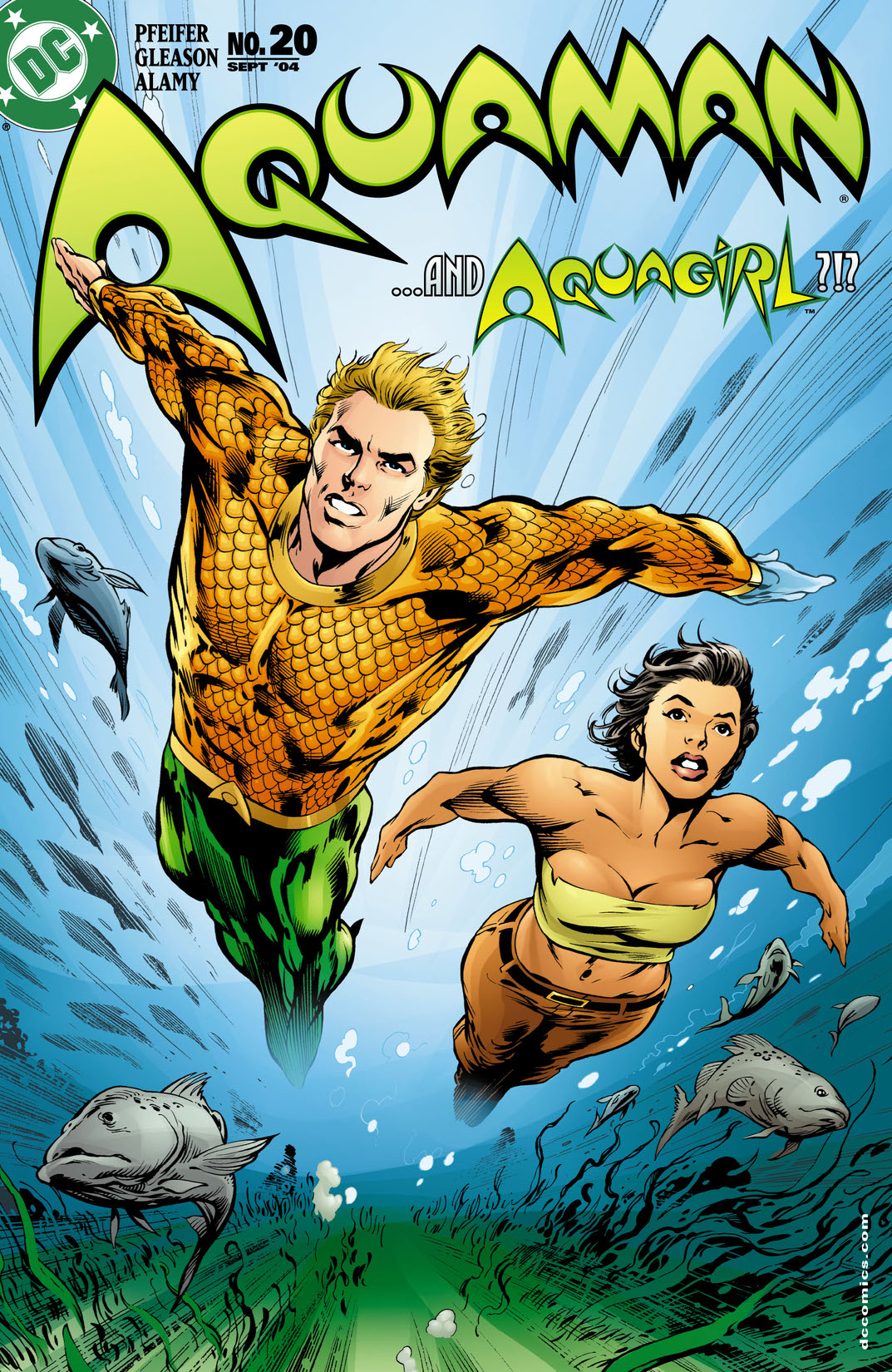 Aquaman (2002-) #20 preview images
