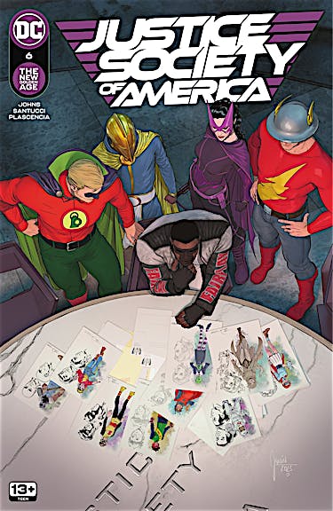 Justice Society of America #6 preview images