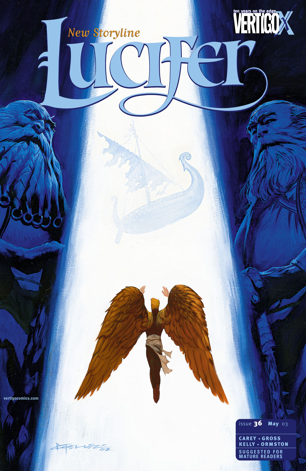 Lucifer #36 preview images