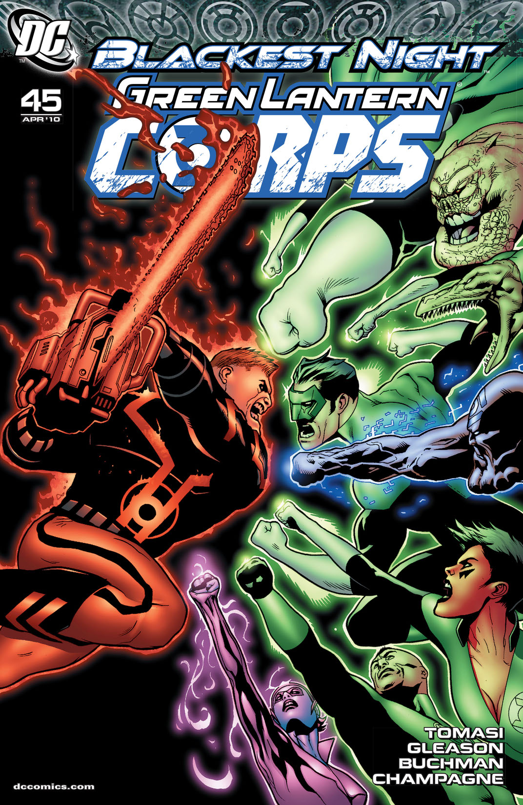 Green Lantern Corps (2006-) #45 preview images