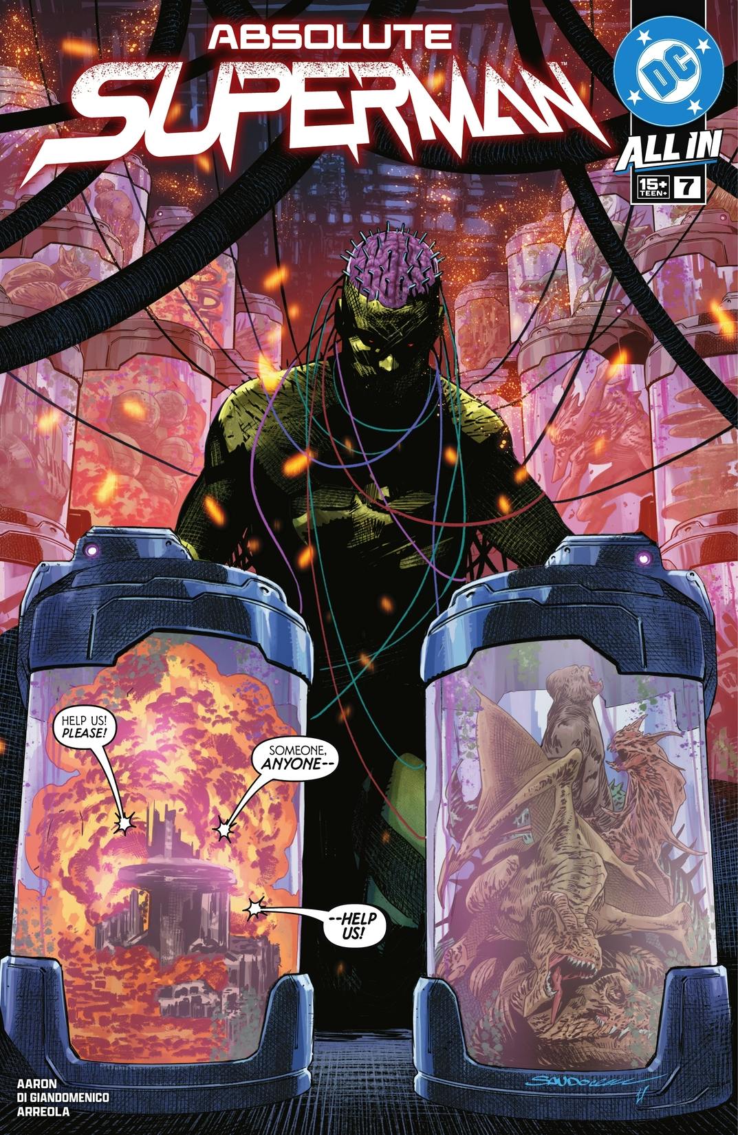 Absolute Superman #7 preview images