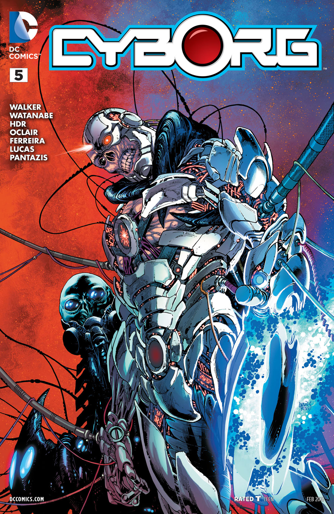 Cyborg (2015-) #5 preview images