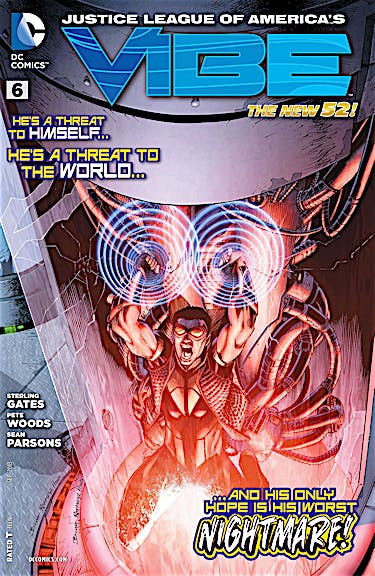 Justice League of America's Vibe #6 preview images