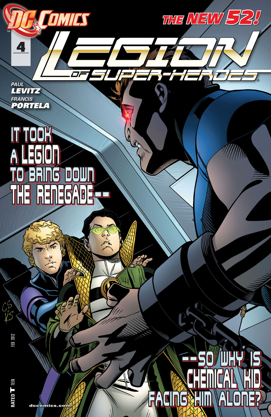 Legion of Super-Heroes (2011-) #4 preview images