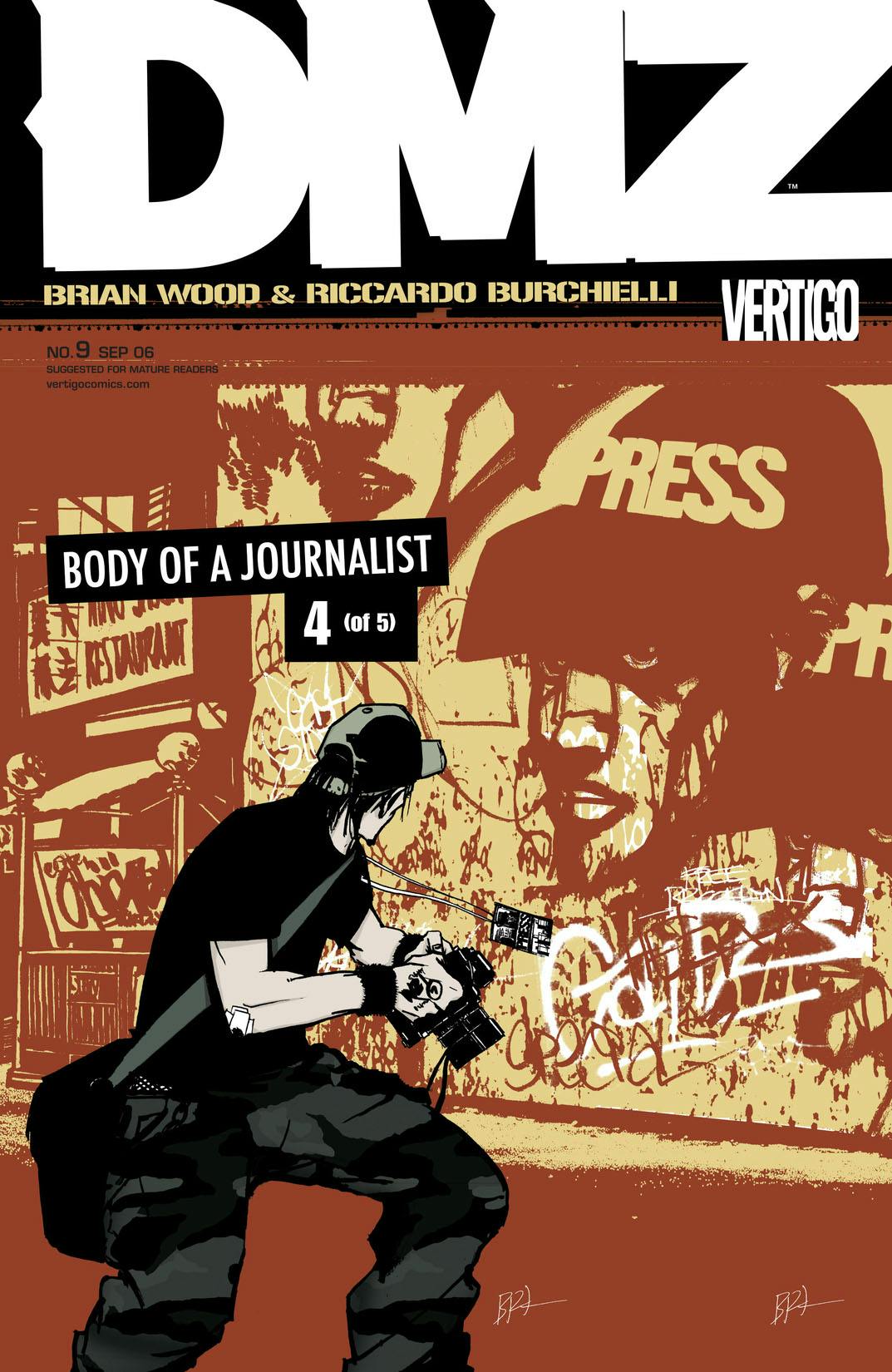 DMZ #9 preview images