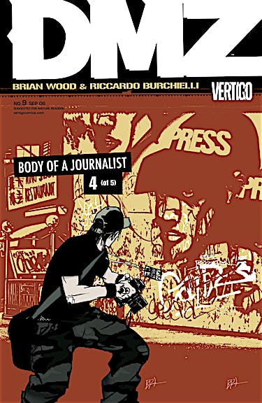 DMZ #9 preview images