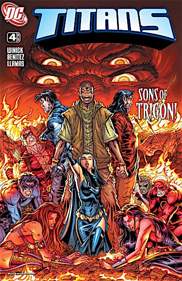 Titans (2008-) #4 preview images