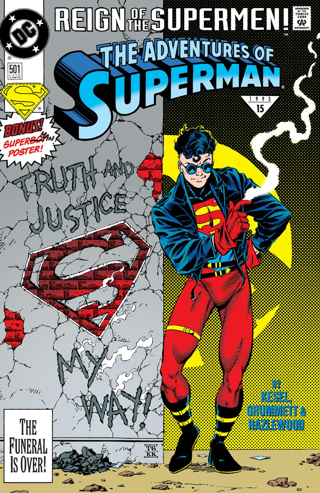 Adventures of Superman (1987-2006) #501 preview images