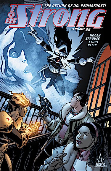 Tom Strong #35 preview images