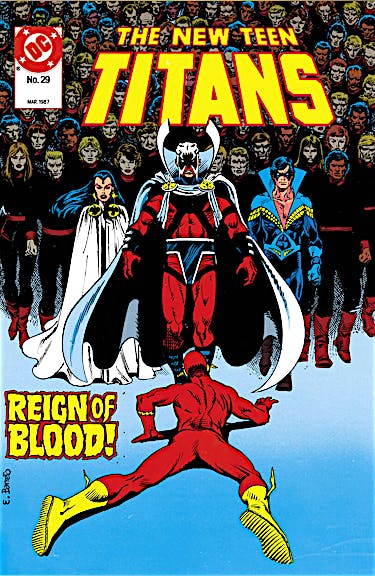 The New Teen Titans #29 preview images