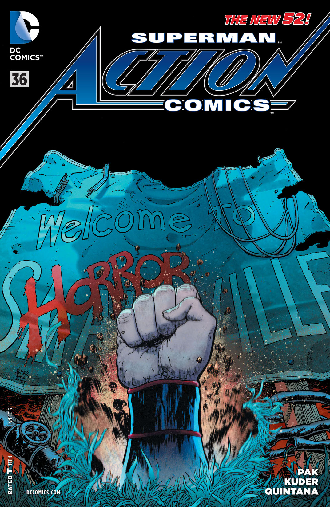 Action Comics (2011-) #36 preview images