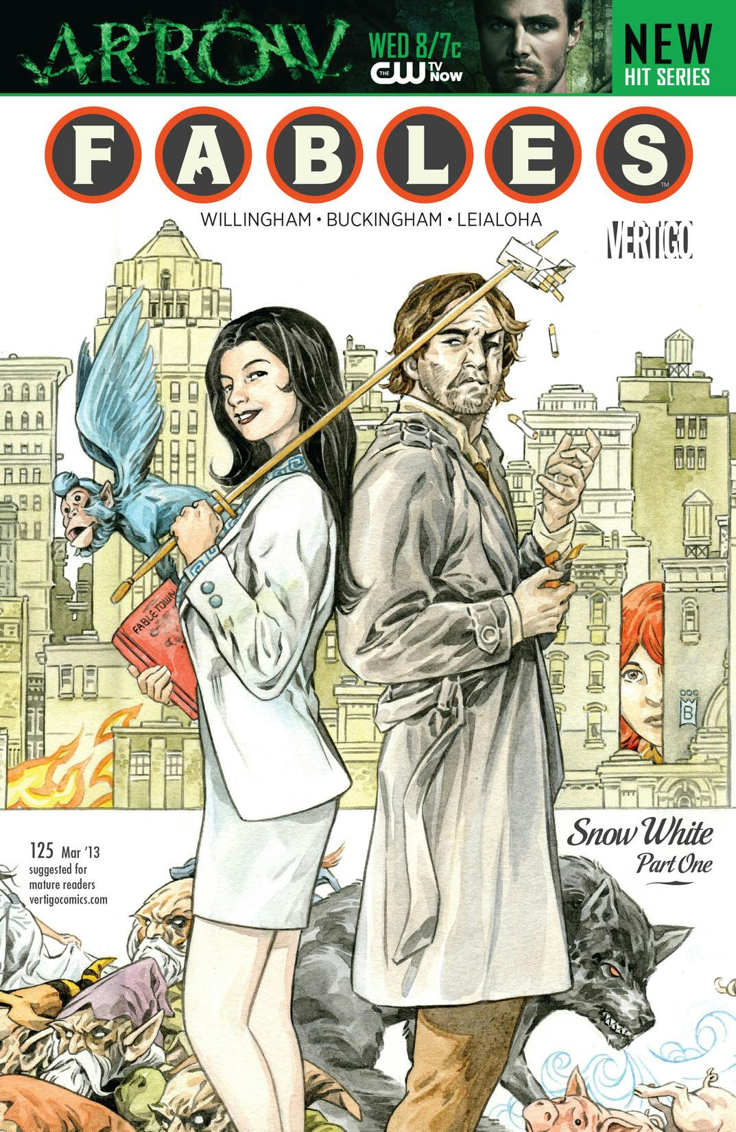Fables #125 preview images