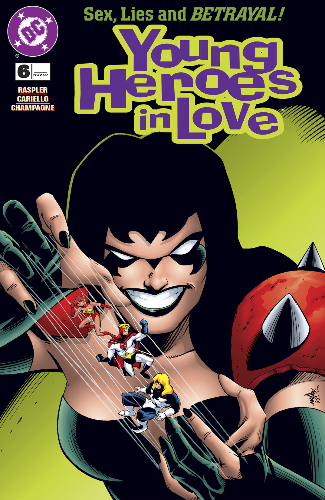 Young Heroes in Love #6 preview images