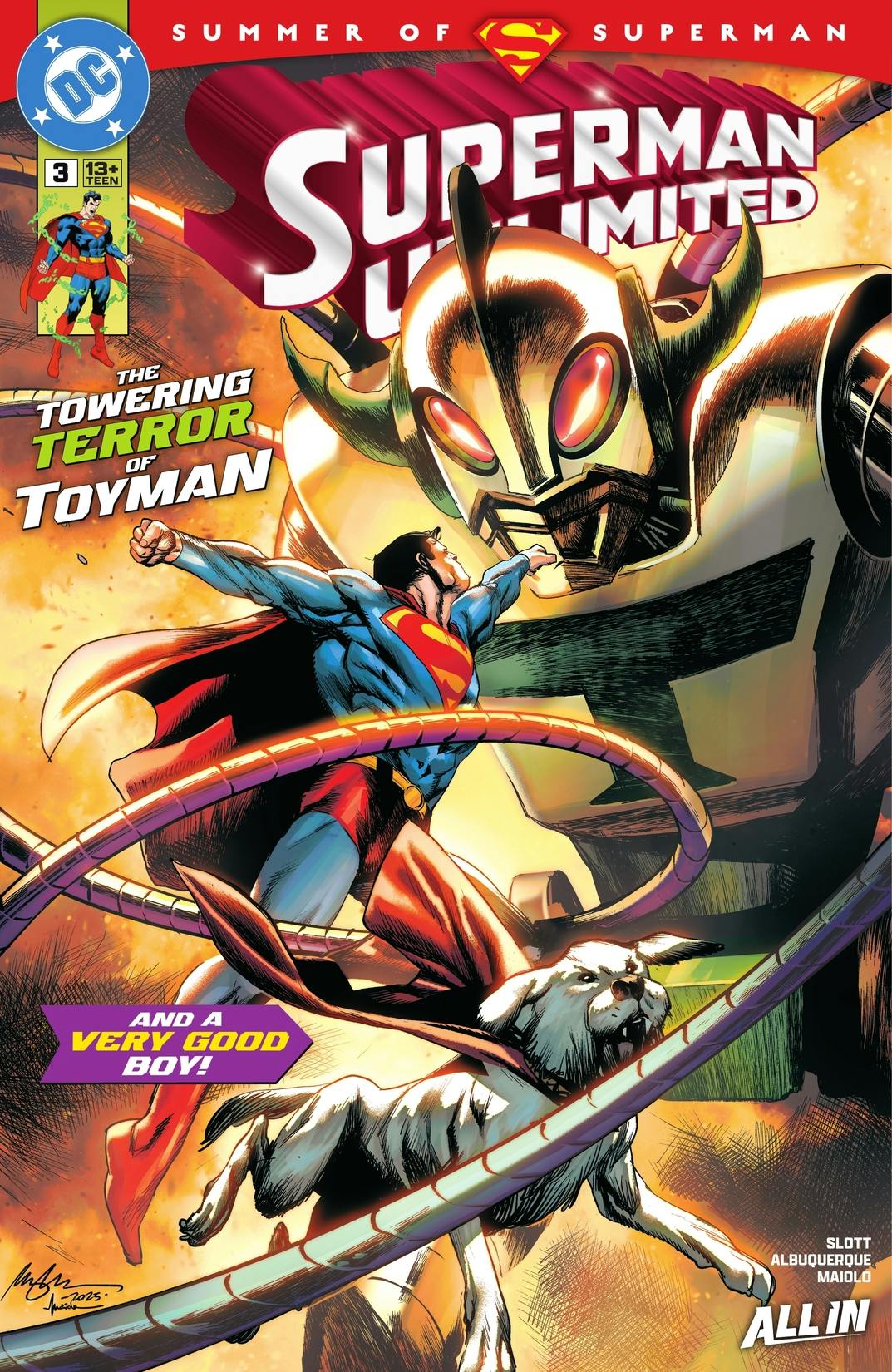 Superman Unlimited #3 preview images