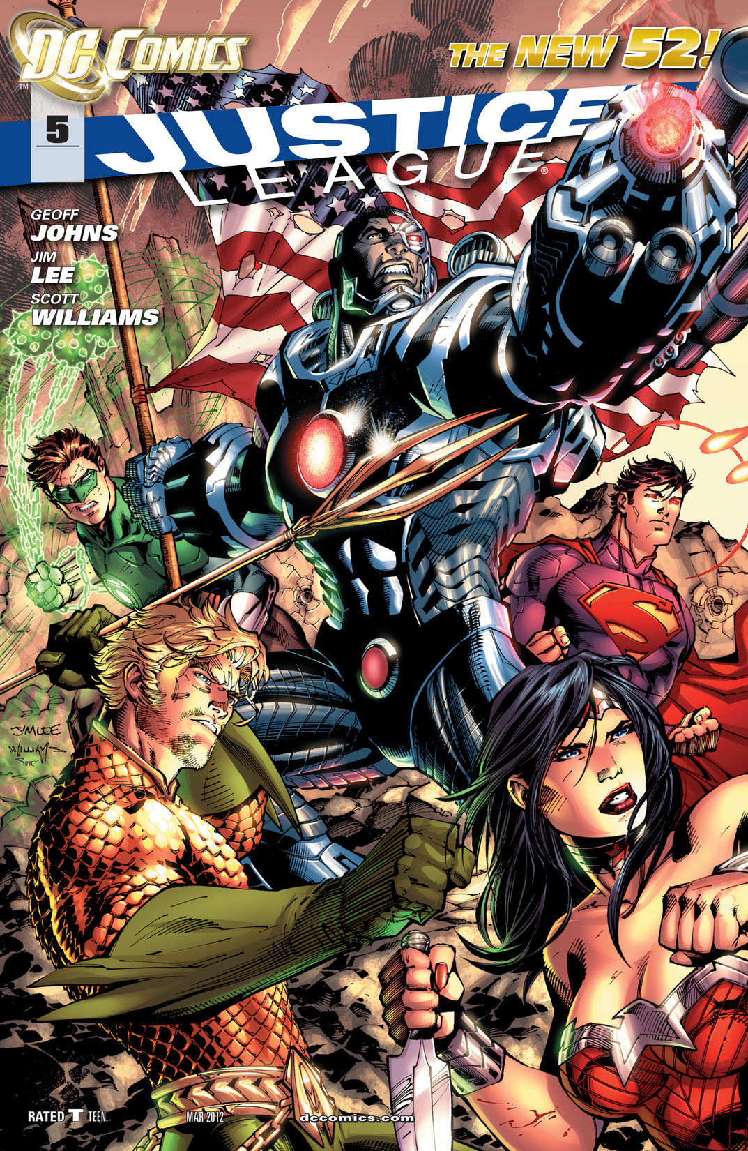 Justice League (2011-) #5 preview images