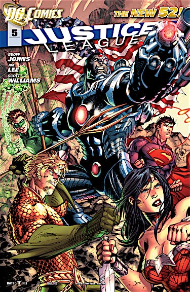 Justice League (2011-) #5 preview images
