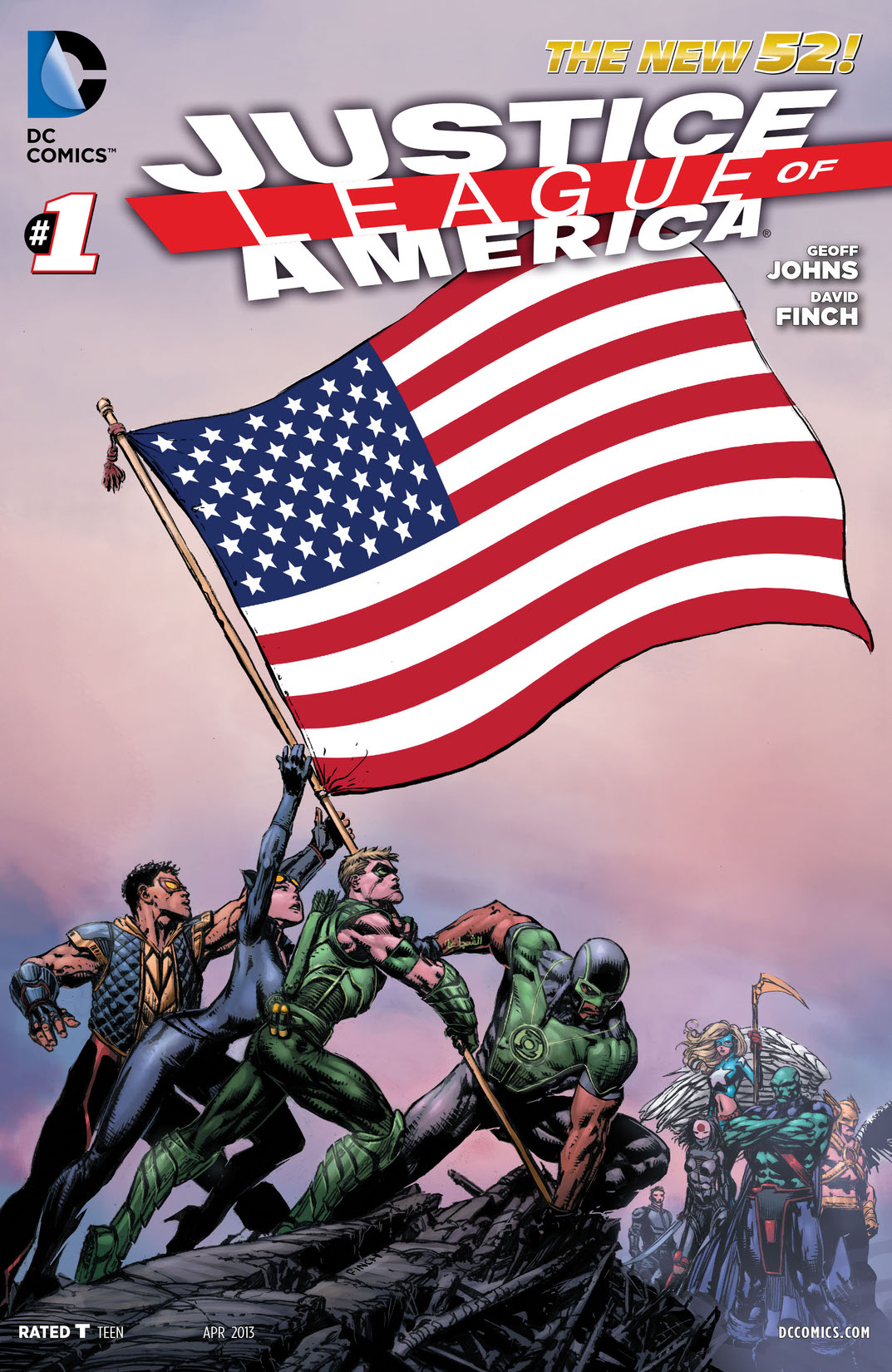 Justice League of America (2013-) #1 preview images
