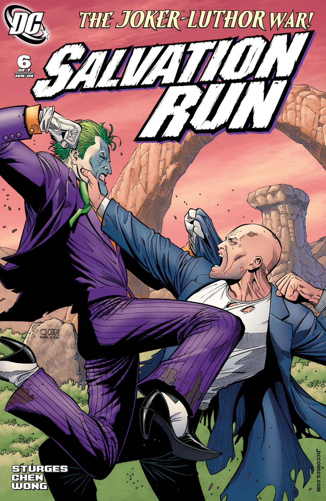 Salvation Run #6 preview images