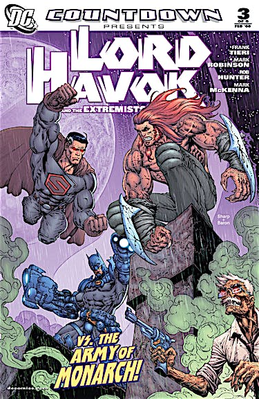 Countdown Presents: Lord Havok & the Extremists #3 preview images