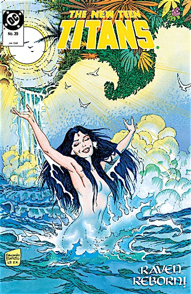 The New Teen Titans #39 preview images