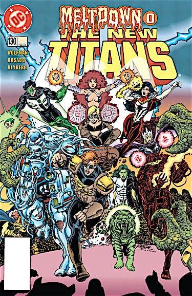 The New Titans #130 preview images