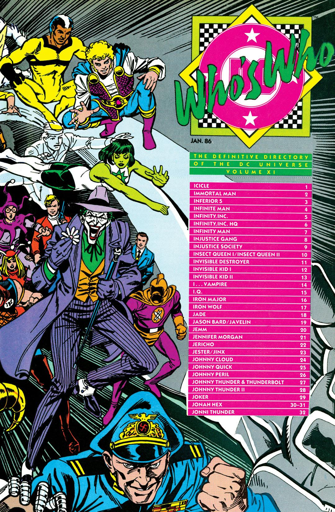 Who's Who: The Definitive Directory of the DC Universe #11 preview images