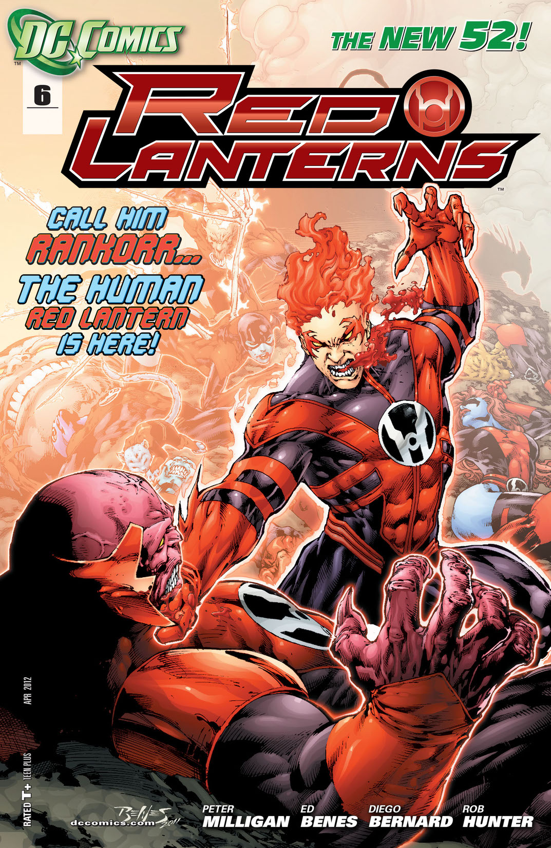 Red Lanterns #6 preview images
