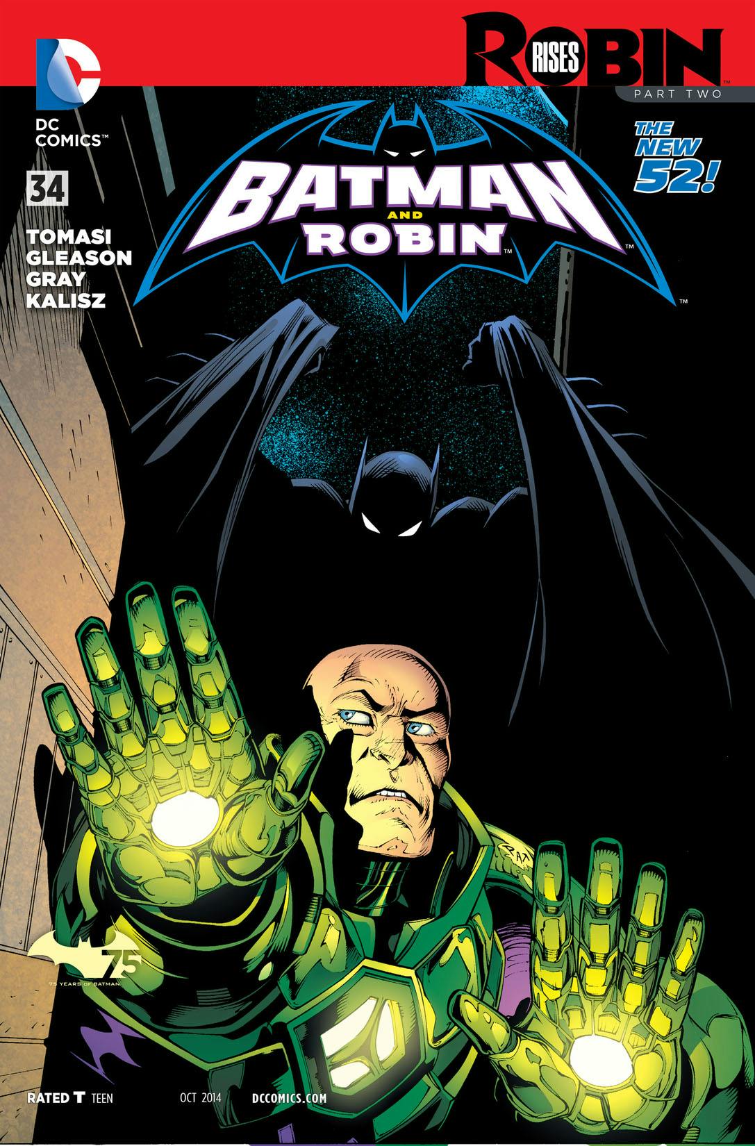 Batman and Robin (2011-) #34 preview images
