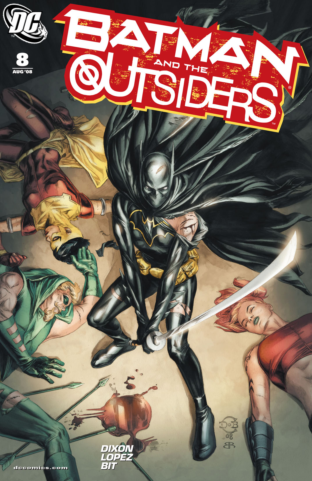 Batman and the Outsiders (2007-) #8 preview images