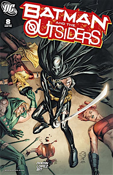 Batman and the Outsiders (2007-) #8 preview images