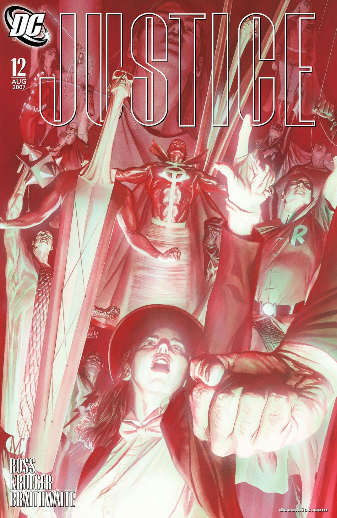 Justice #12 preview images