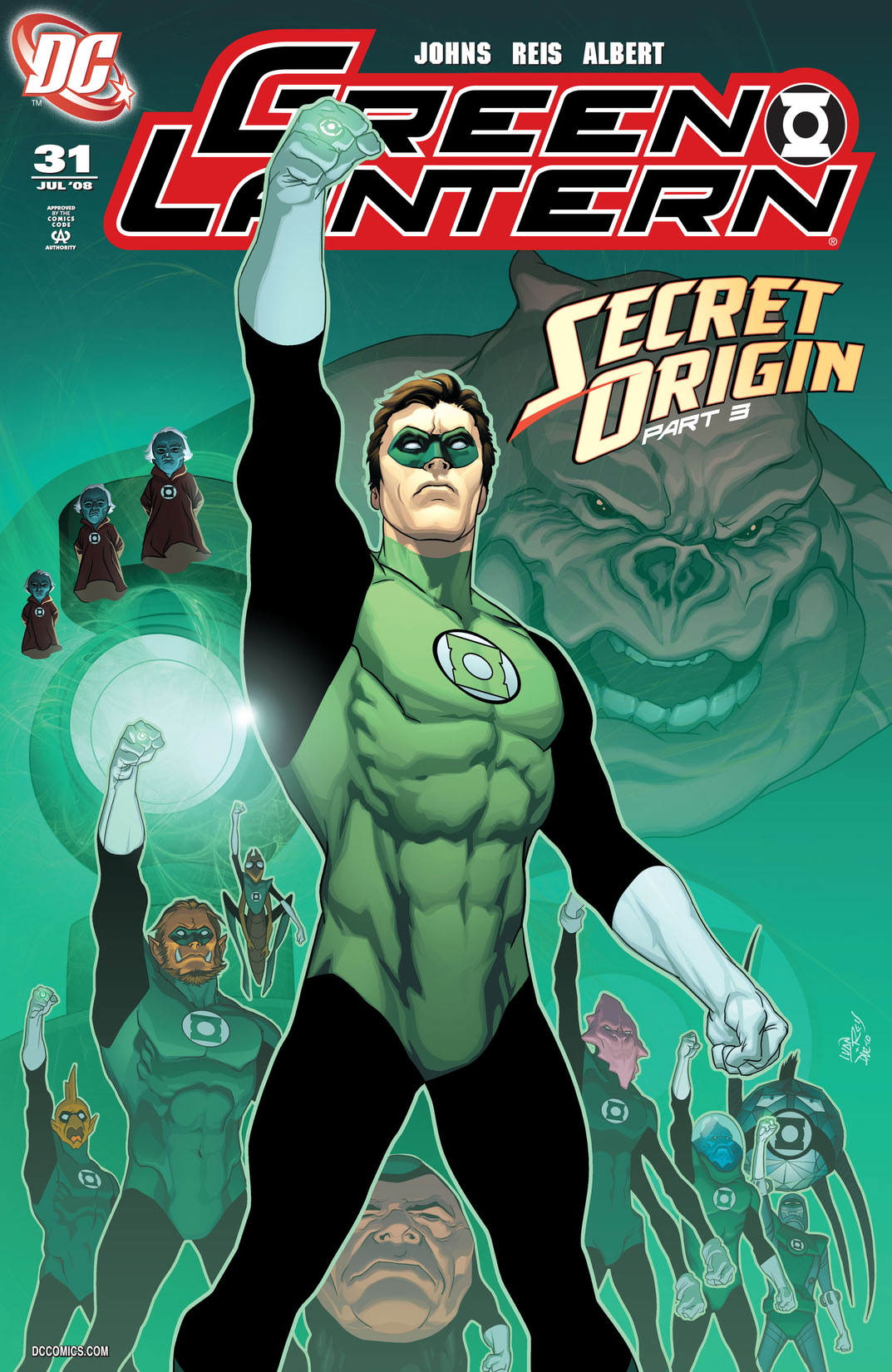 Green Lantern (2005-) #31 preview images