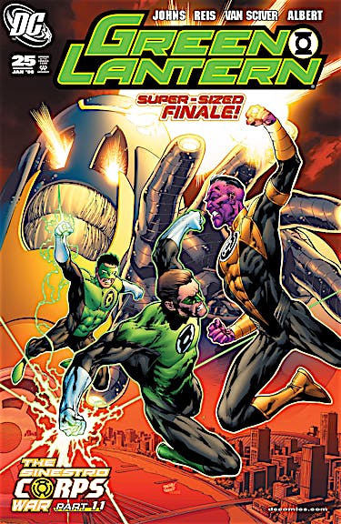 Green Lantern (2007-) #25 preview images