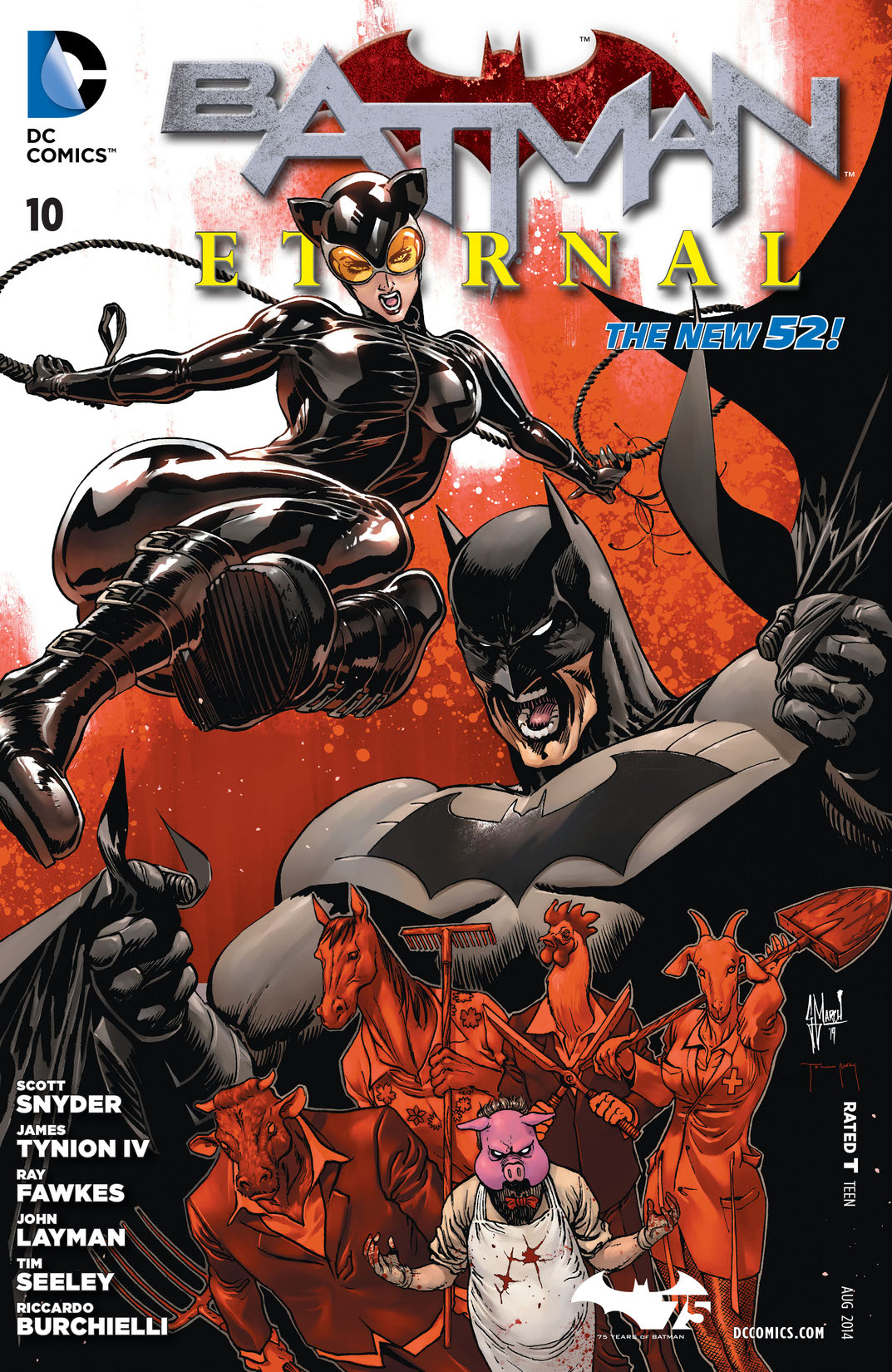 Batman Eternal #10 preview images