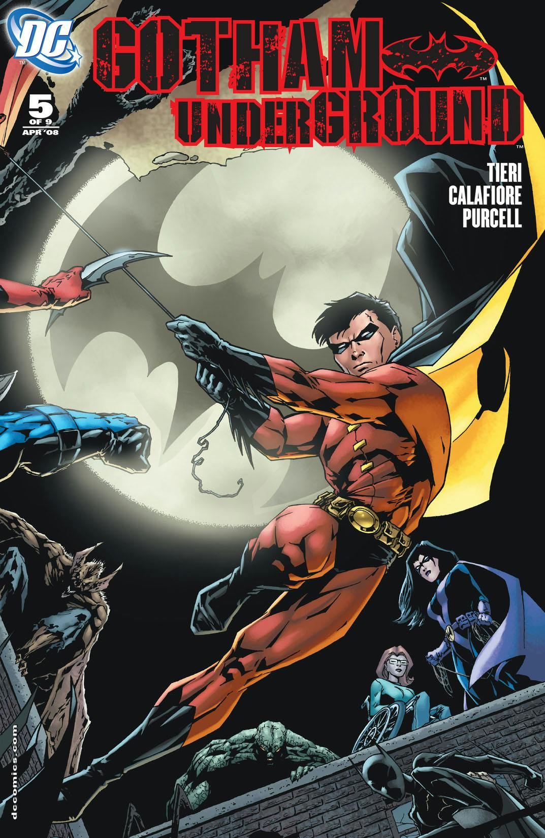 Gotham Underground #5 preview images