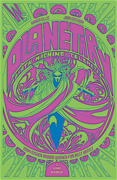 Planetary #21 preview images