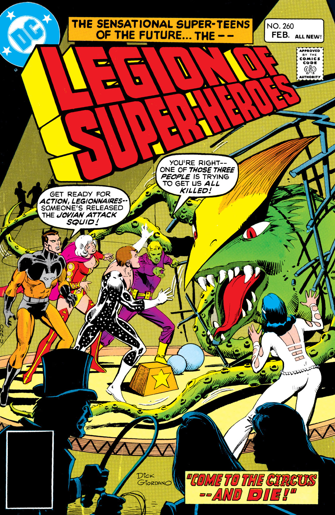 The Legion of Super-Heroes (1980-) #260 preview images