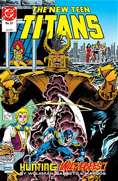 The New Teen Titans #37 preview images