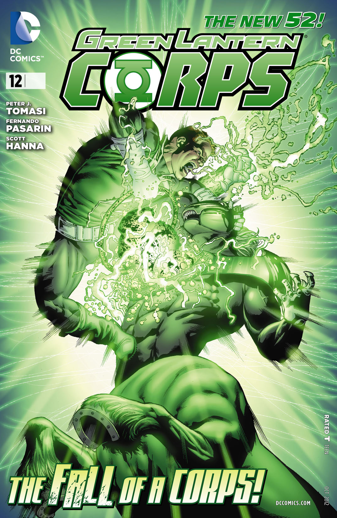 Green Lantern Corps (2011-) #12 preview images