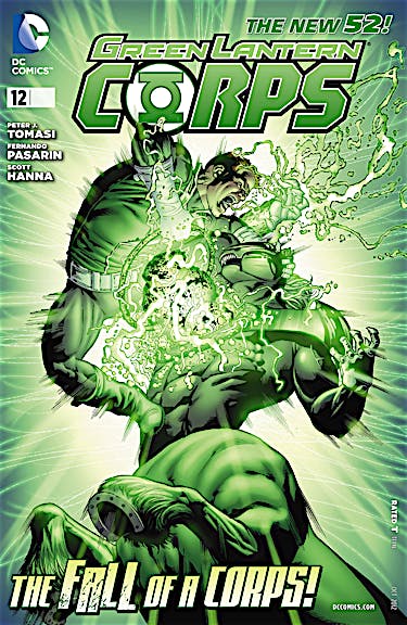 Green Lantern Corps (2011-) #12 preview images